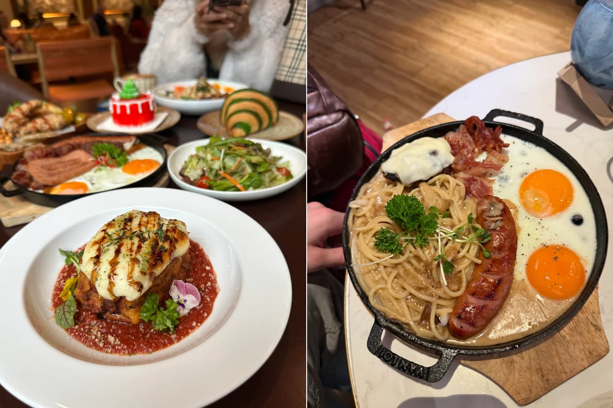 Each high-quality dish at The Maison is served for brunch in true gourmet style